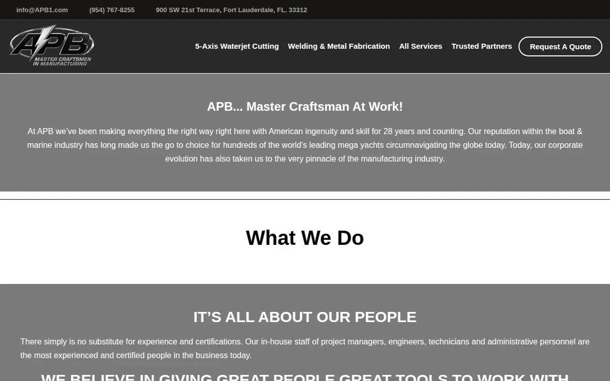 Homepage of All Points Boats INC