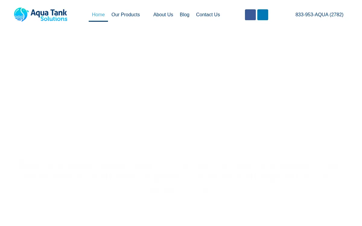 Homepage of Fiberglass Tank Solutions LLC
