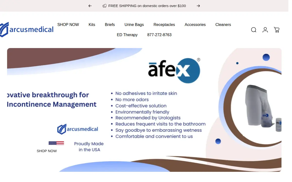 Homepage of Arcus Global LLC