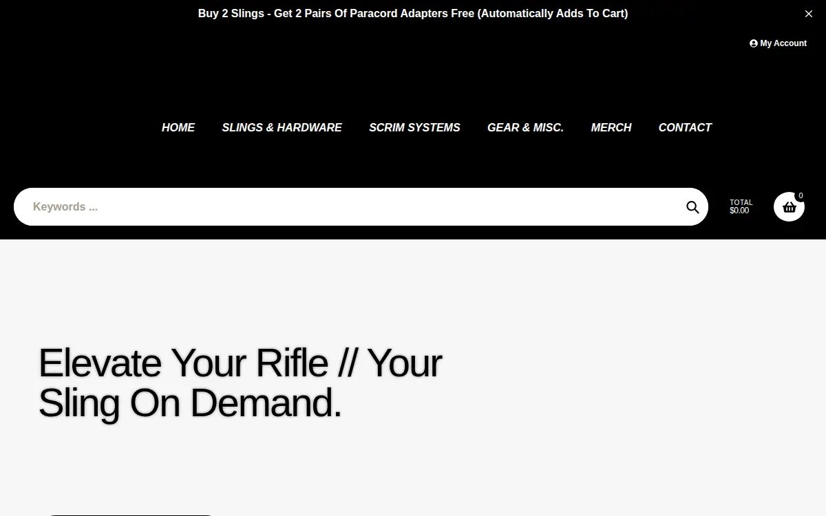 Homepage of Arid Manufacturing LLC