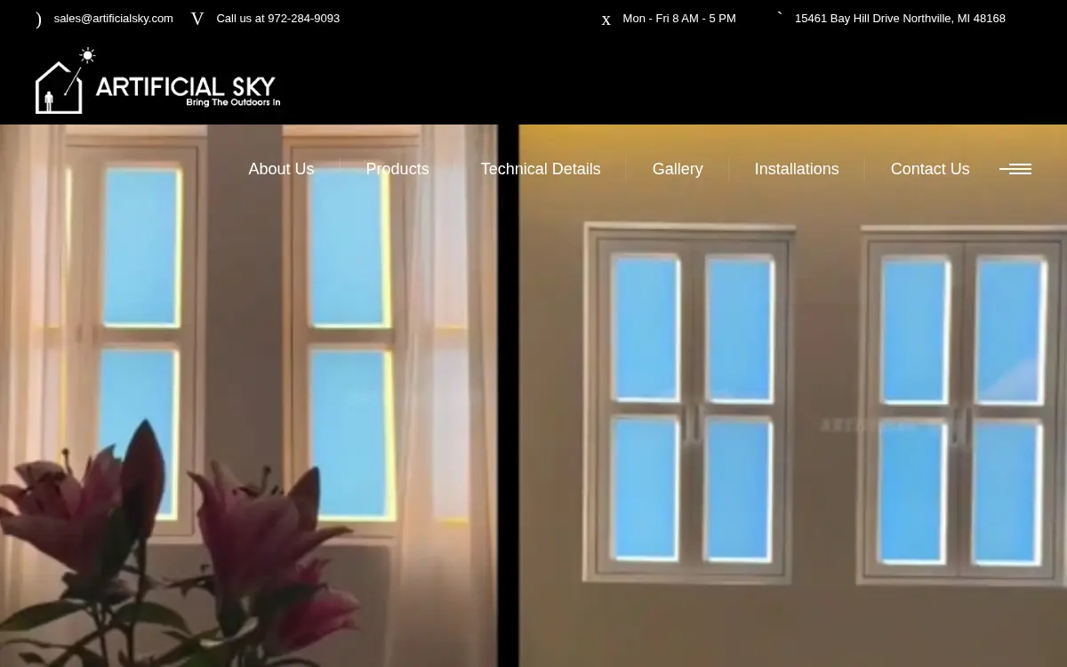 Homepage of Skyworks, LLC