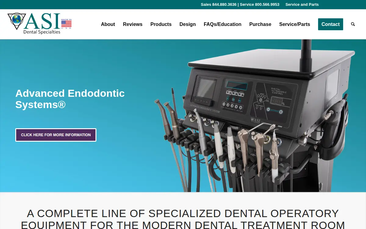 Homepage of Asi Medical, INC.