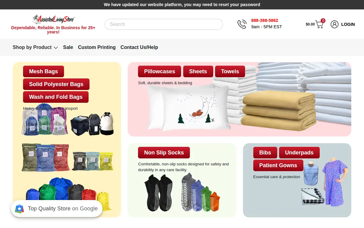 Homepage of Venco Marketing LLC