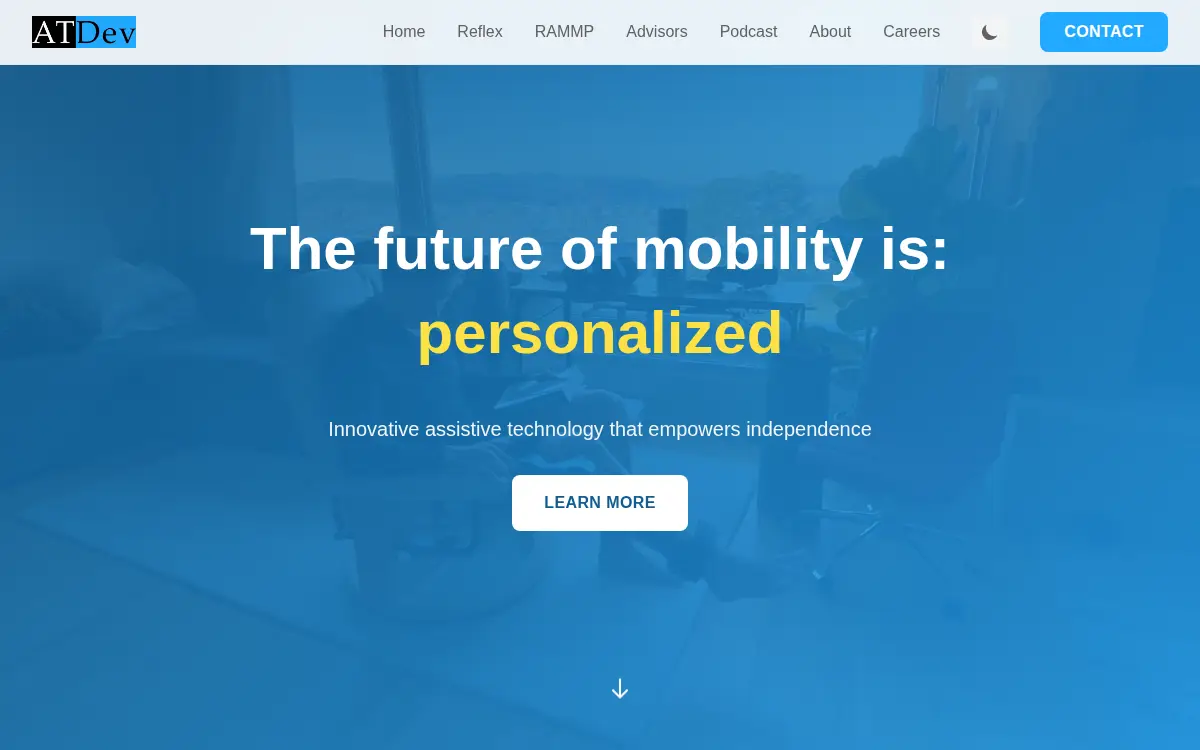 Homepage of Assistive Technology Development INC