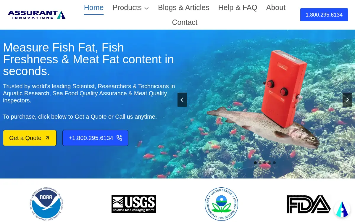 Homepage of Assurant Innovations LLC