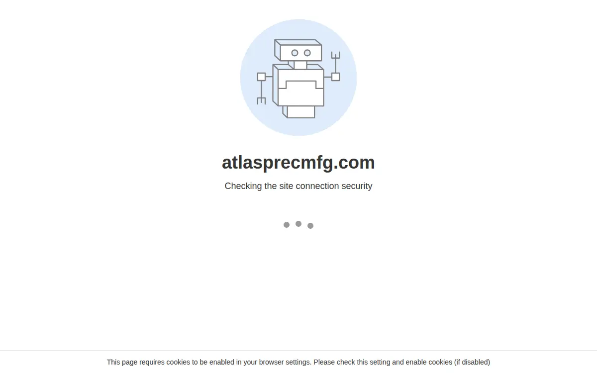 Homepage of Atlas Precision Manufacturing LLC