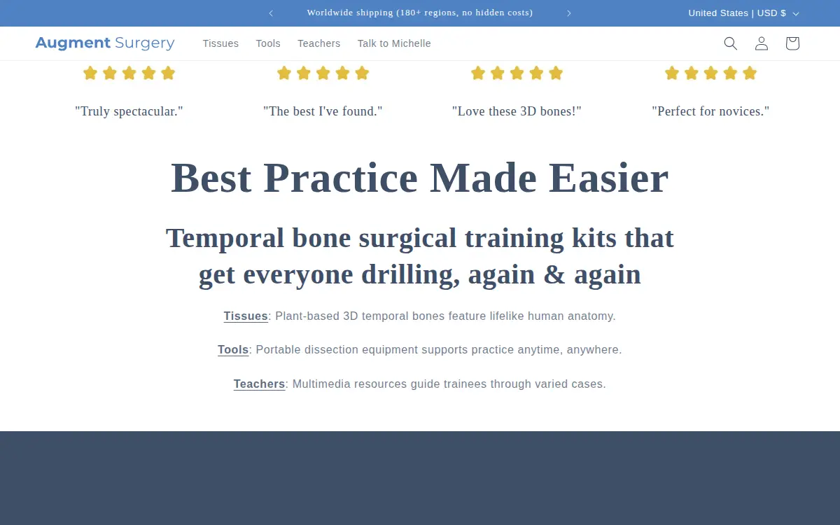 Homepage of Themilklabs, LLC