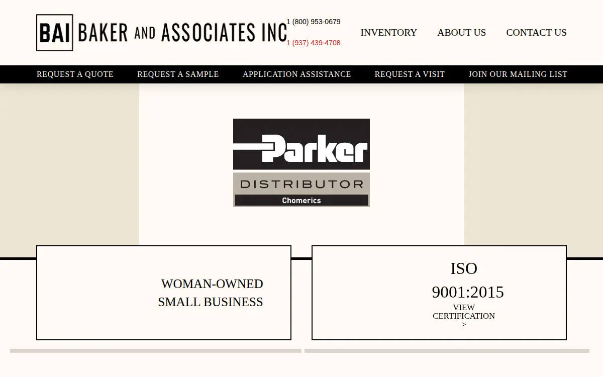 Homepage of Baker & Associates INC