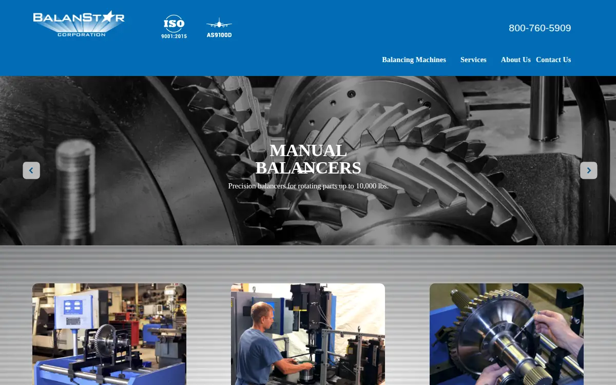 Homepage of Balanstar CORP