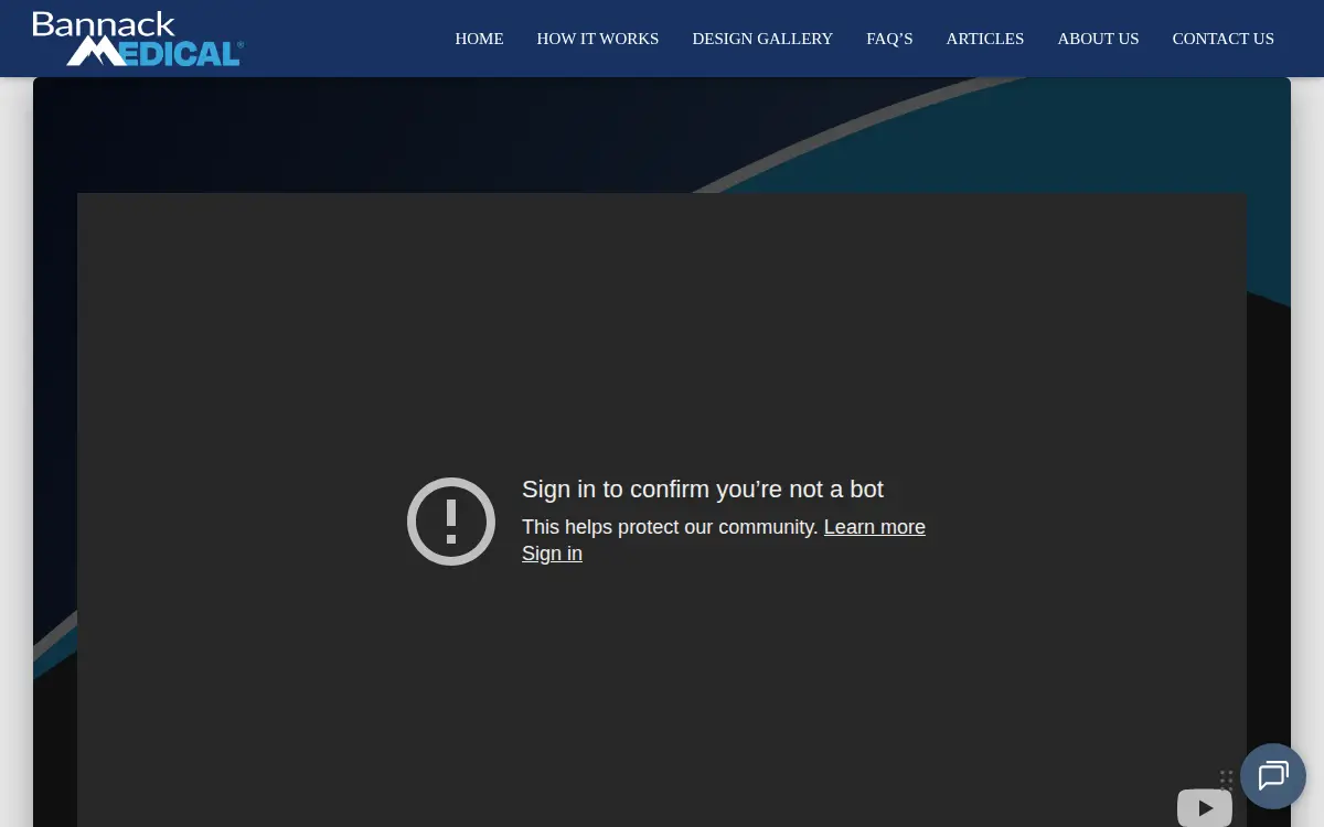 Homepage of Bannack Medical LLC