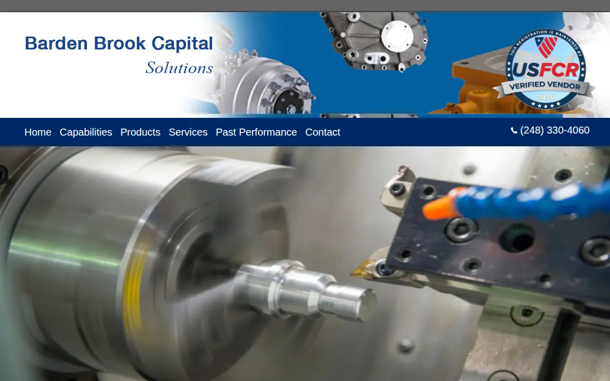 Homepage of Barden Brook Capital LLC