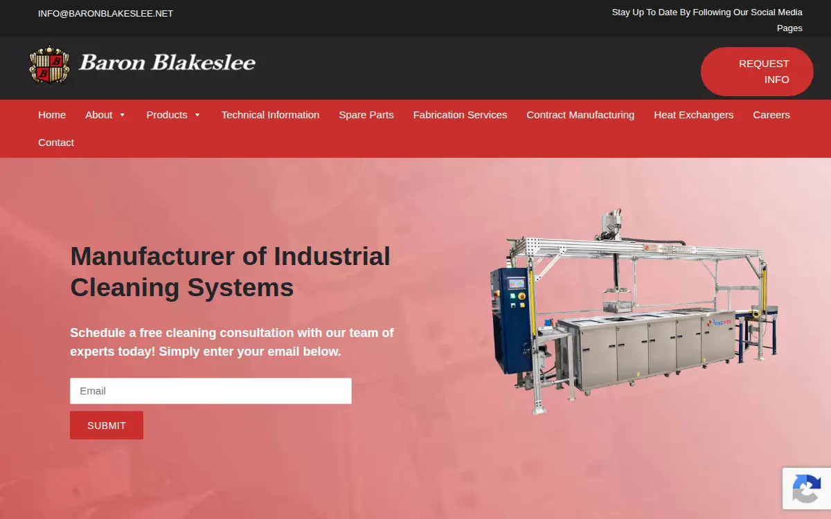 Homepage of Baron-blakeslee Sfc, INC