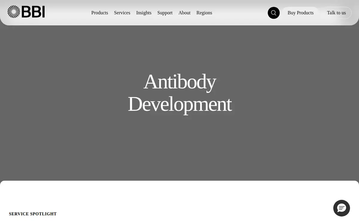 Homepage of Maine Biotechnology Services INC