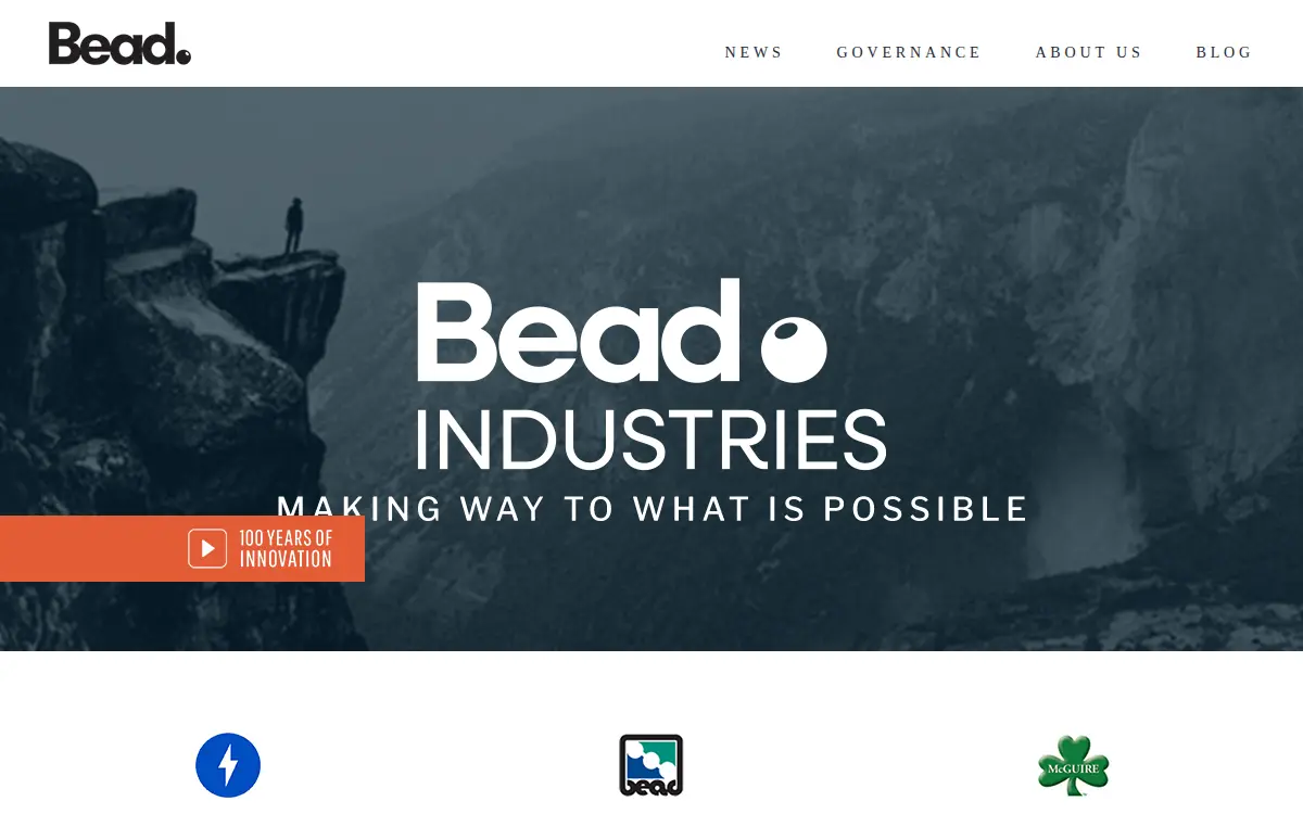 Homepage of Bead Industries INC