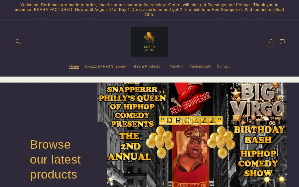 Homepage of Beara LLC