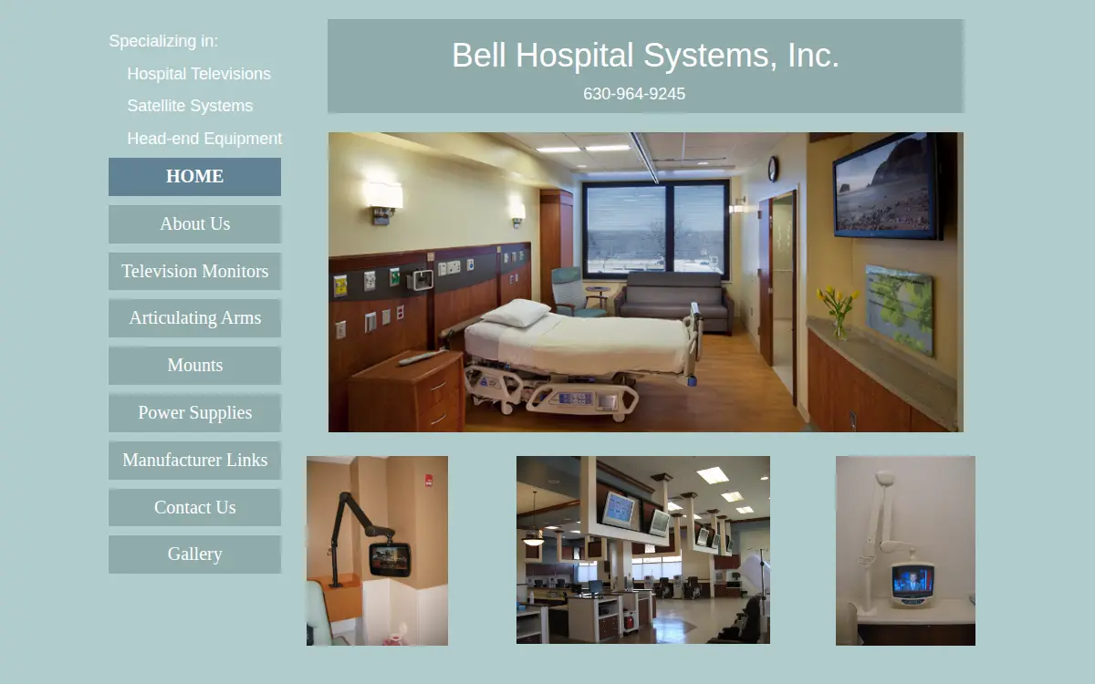 Homepage of Bell Hospital Systems Midwest, INC