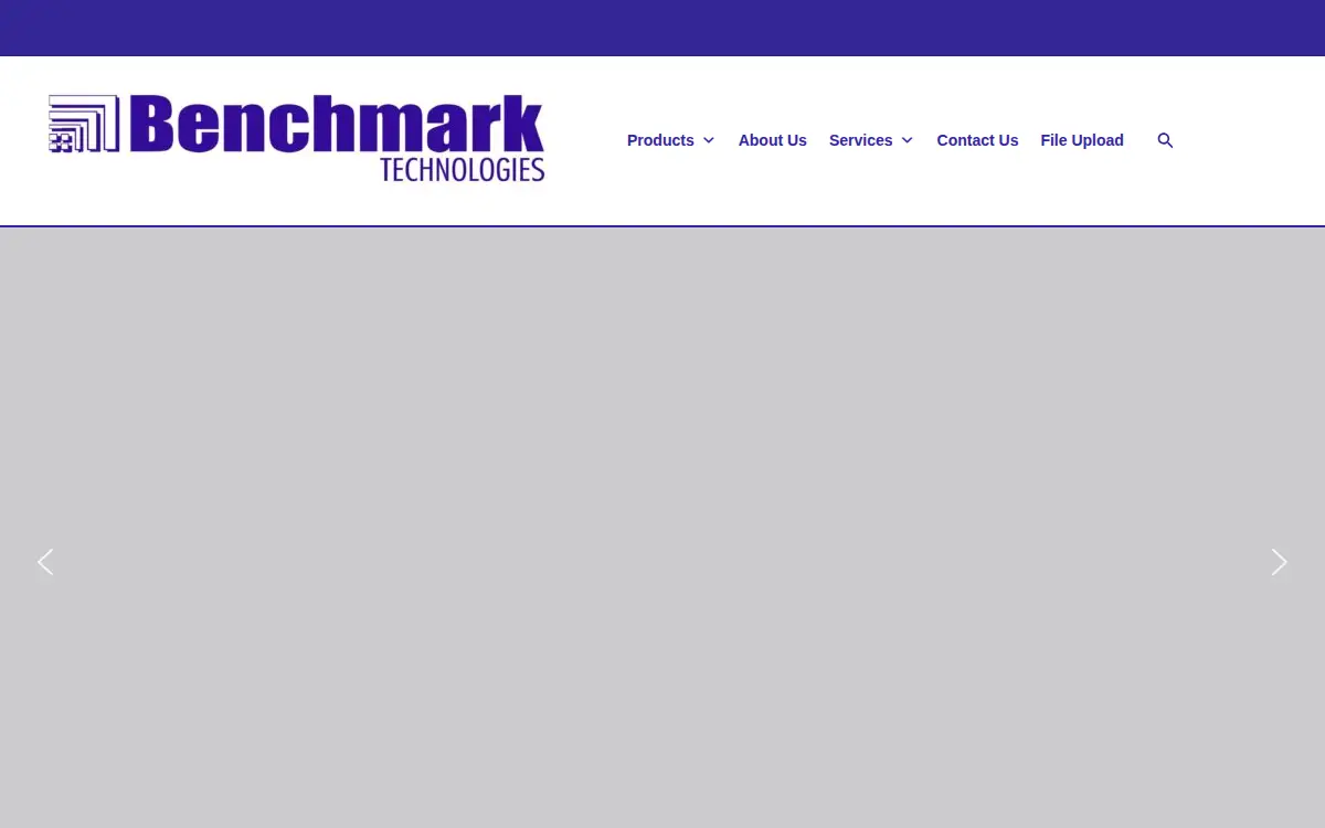Homepage of Benchmark Technologies, INC