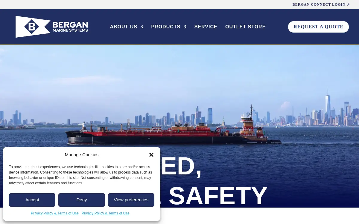 Homepage of Ian-conrad Bergan, LLC
