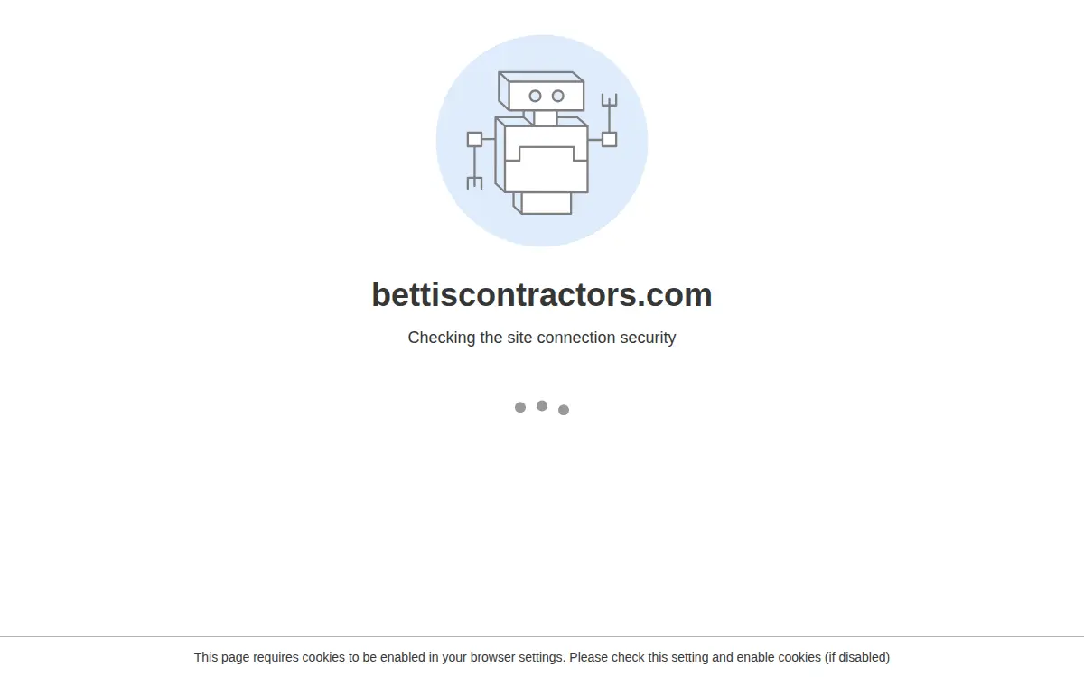 Homepage of Bettis Contractors, INC