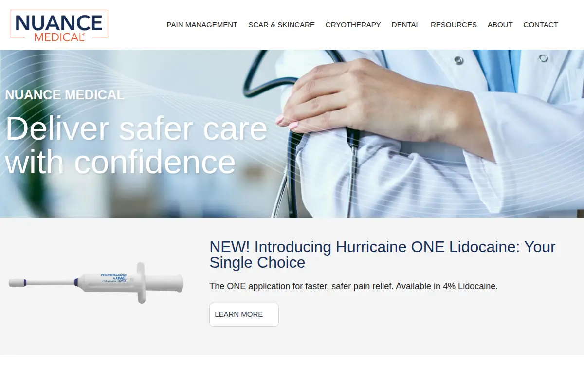 Homepage of Beutlich Pharmaceuticals, LLC