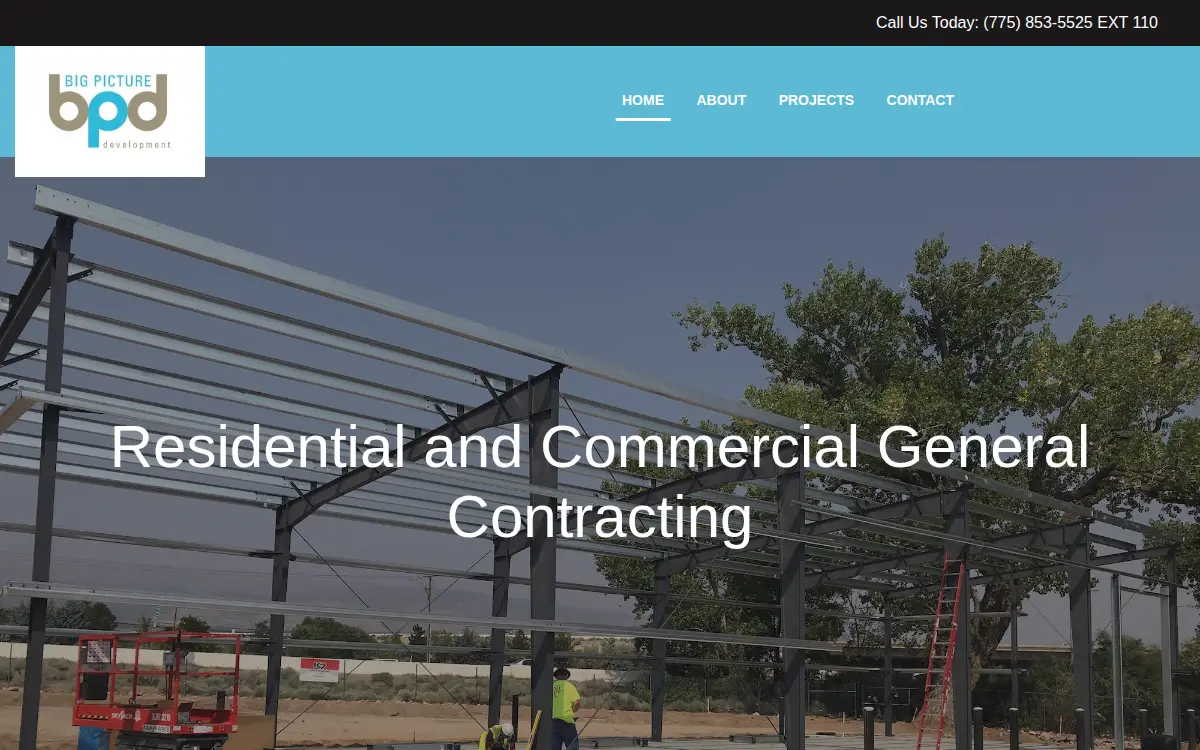 Homepage of Big Picture Development Group INC