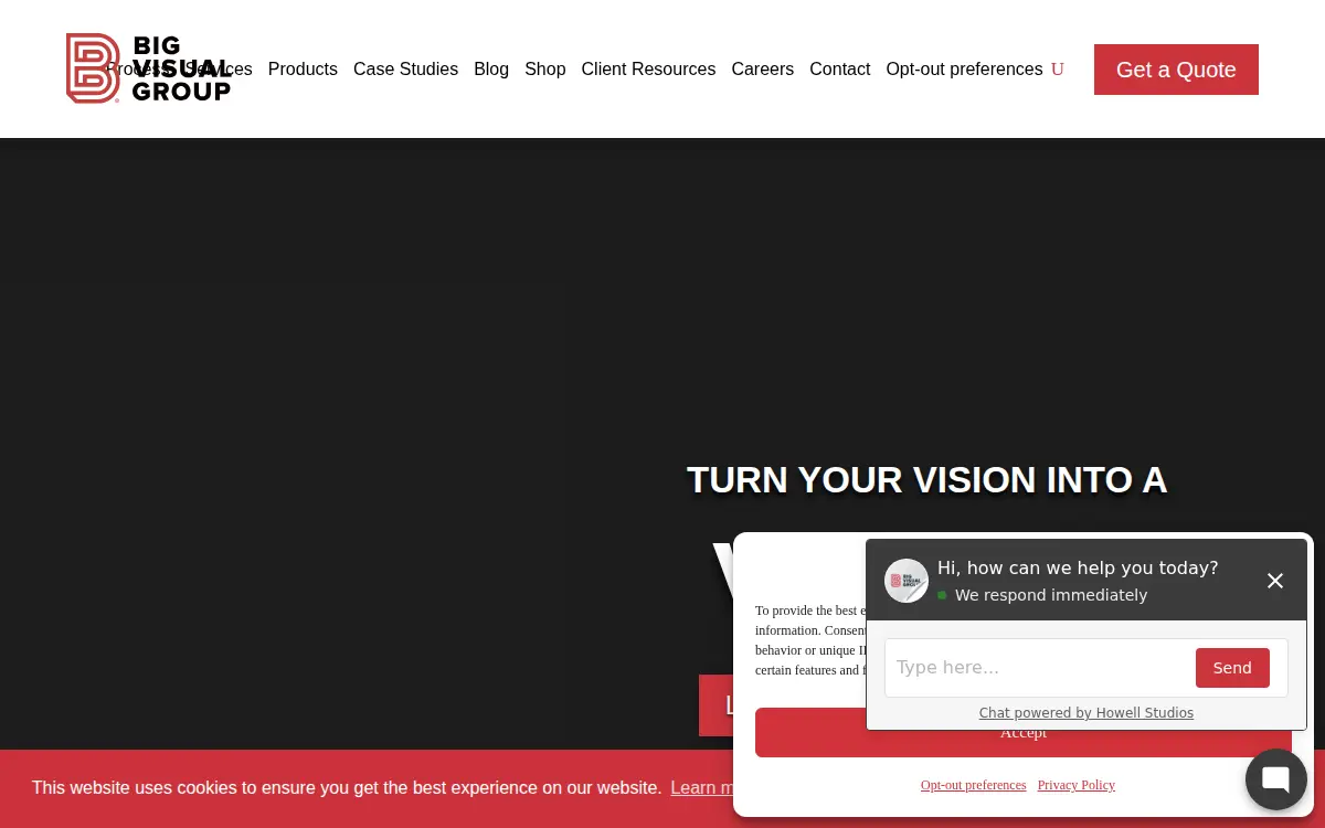 Homepage of Snoyer Signs, LLC