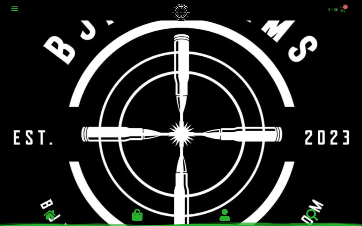 Homepage of Bj Firearms LLC