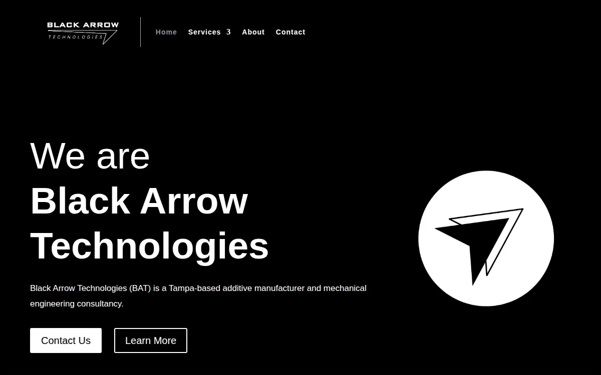 Homepage of Kg 3d LLC