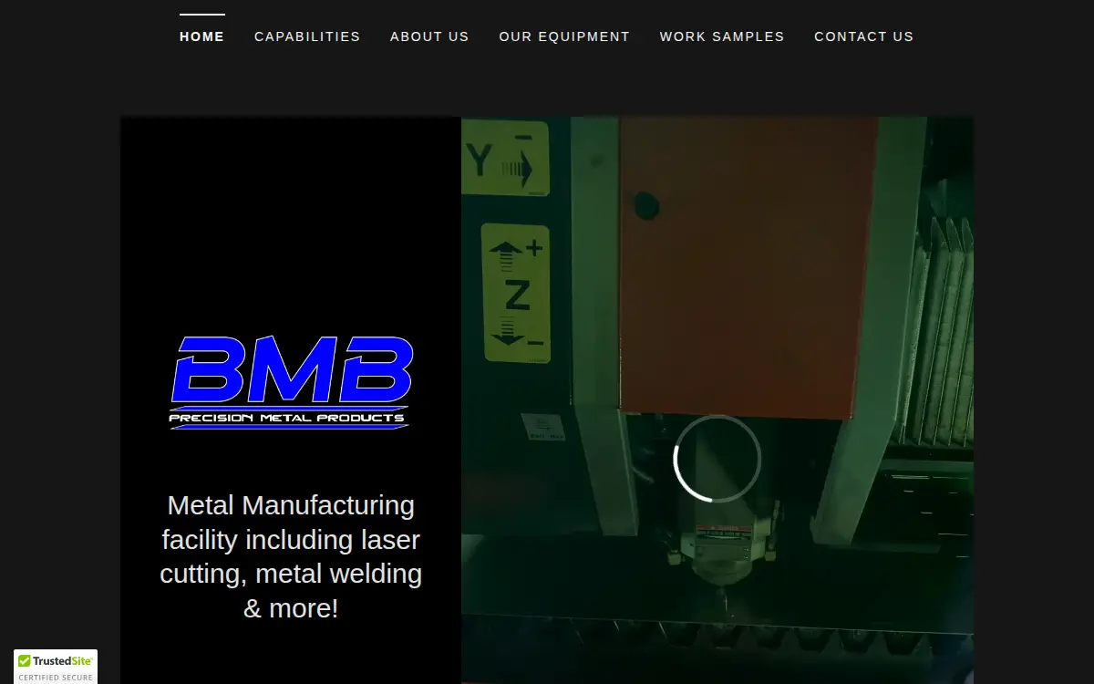 Homepage of Bmb Metal Products CORP
