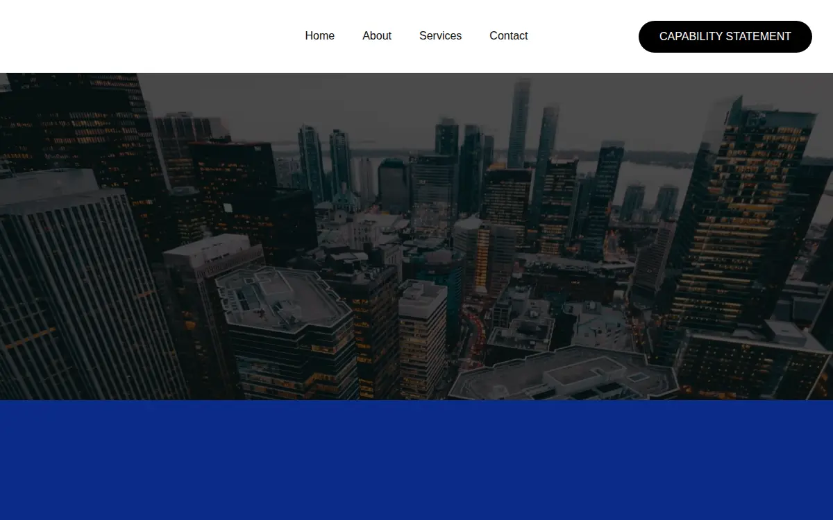 Homepage of Bonilla Industries LLC