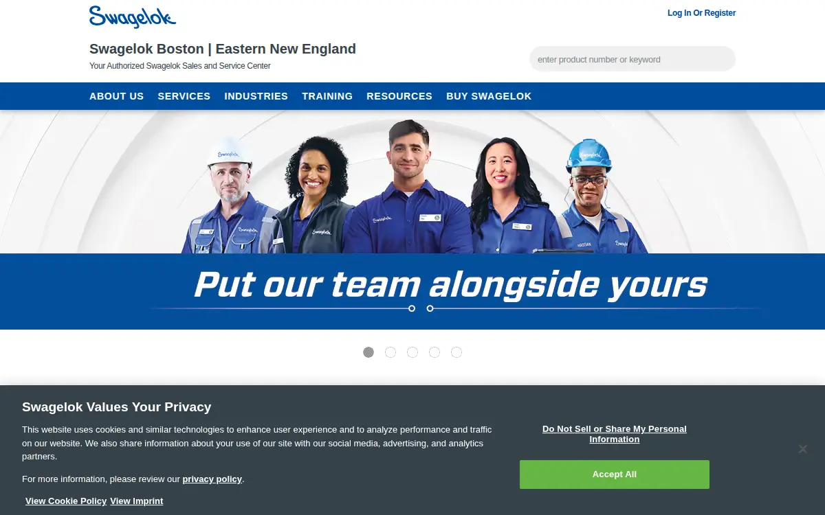 Homepage of Boston Fluid Systems, INC.