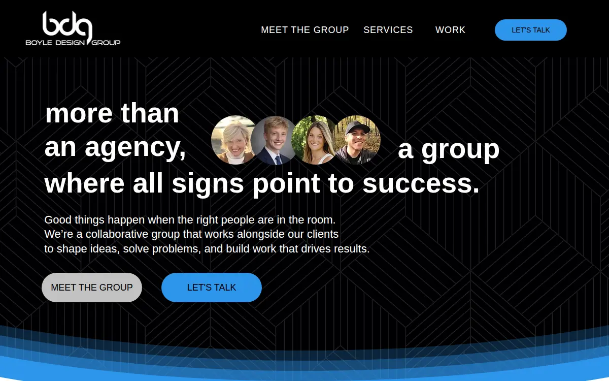 Homepage of Boyle Design Group, LLC