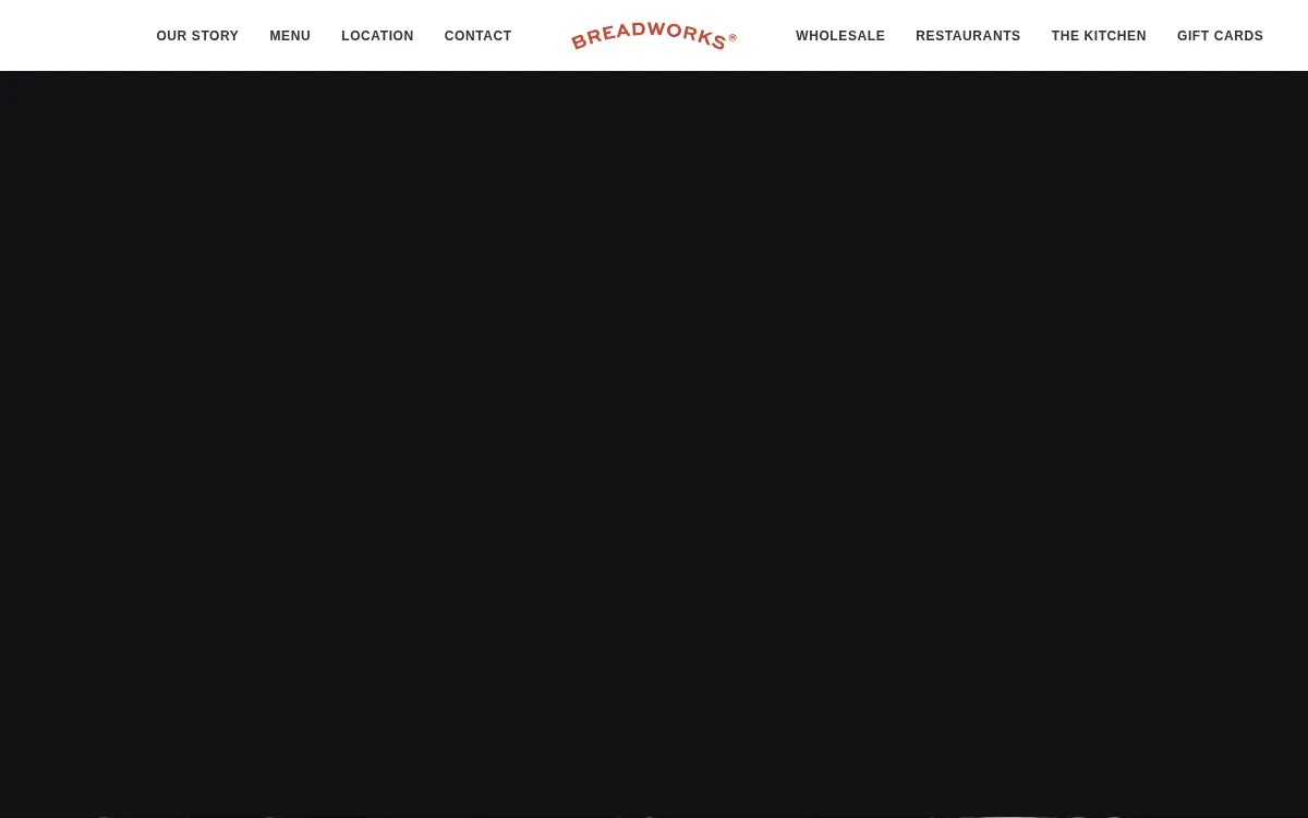 Homepage of Breadworks By Bridges, LLC