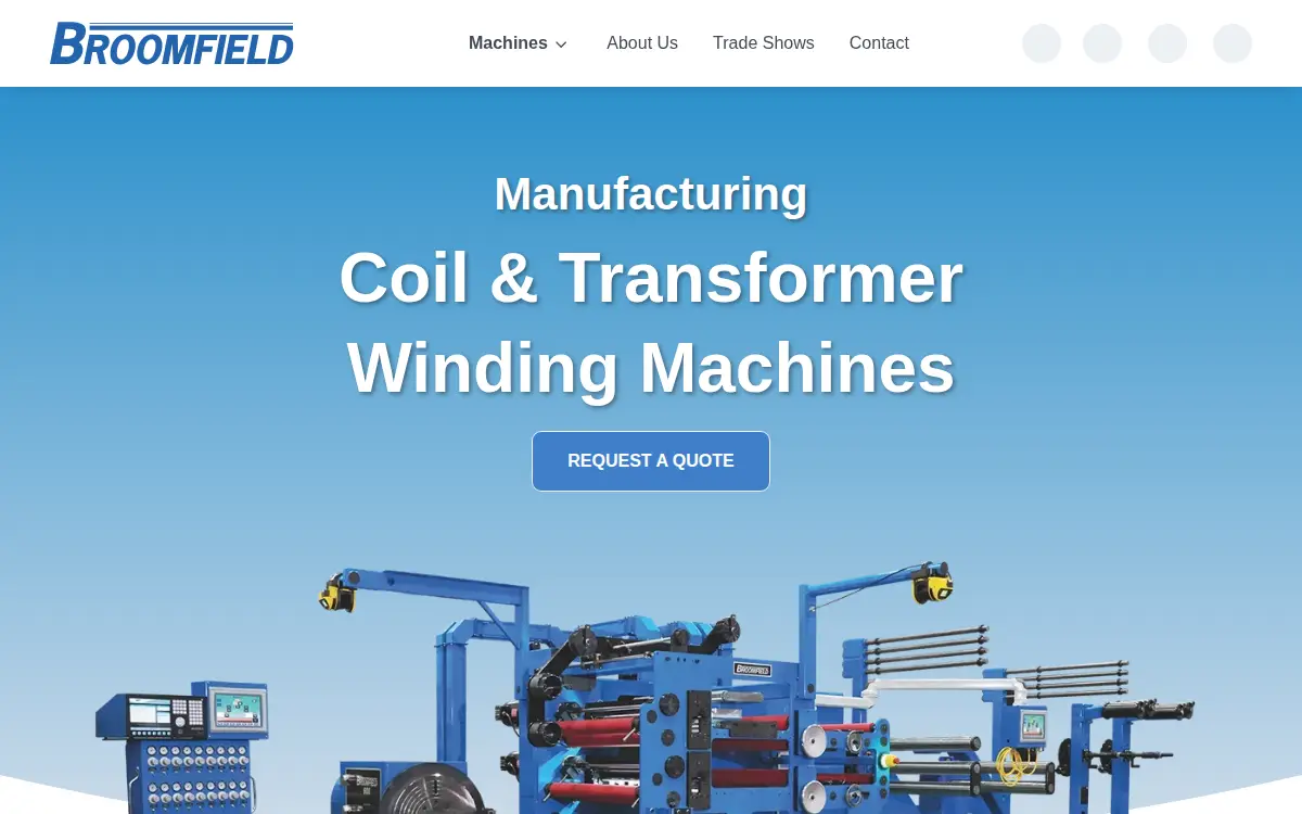 Homepage of Broomfield Laboratories INC