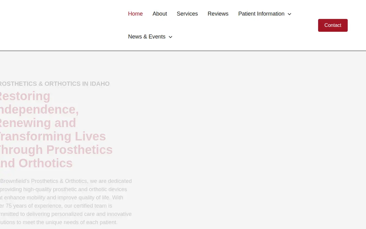 Homepage of Brownfields INC