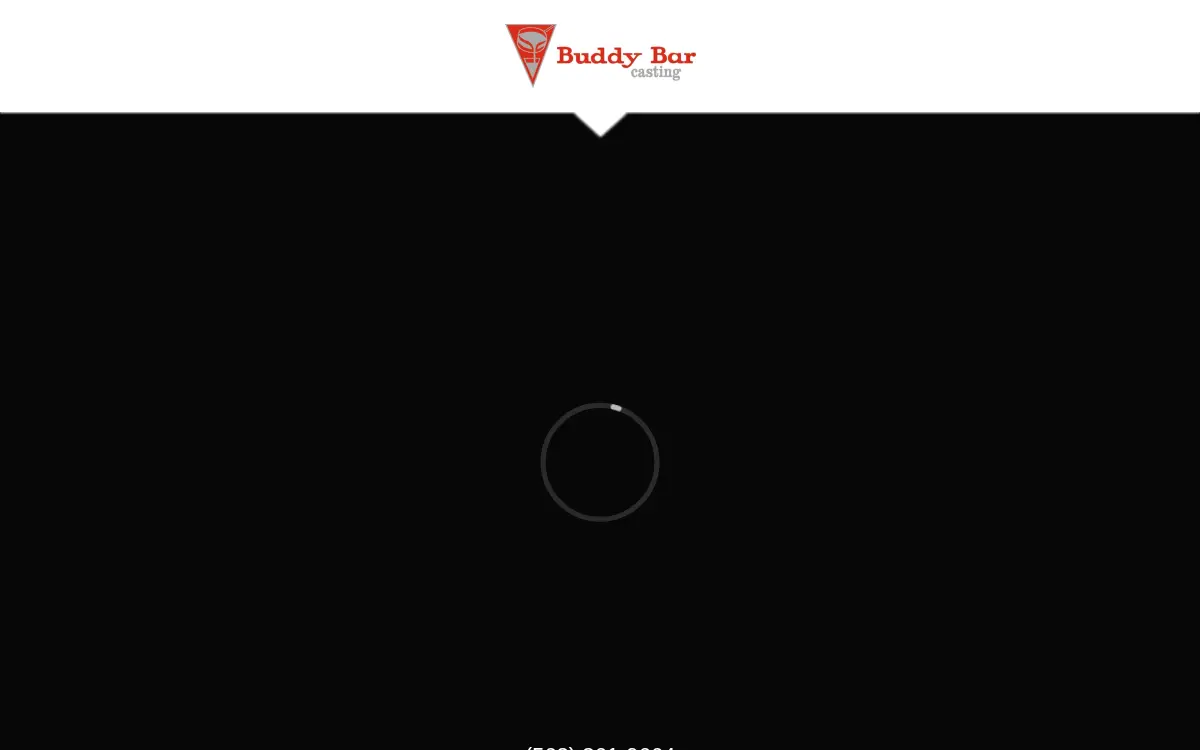 Homepage of Buddy Bar Casting, LLC