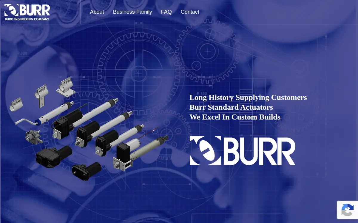 Homepage of Burr Engineering & Development CO