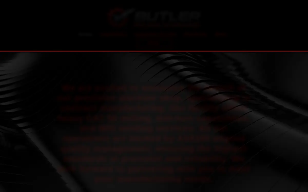 Homepage of Butler Precision Technologies LLC