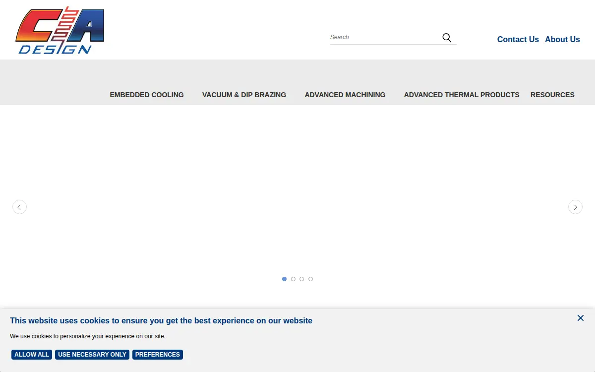 Homepage of Costello/april Design, INC.