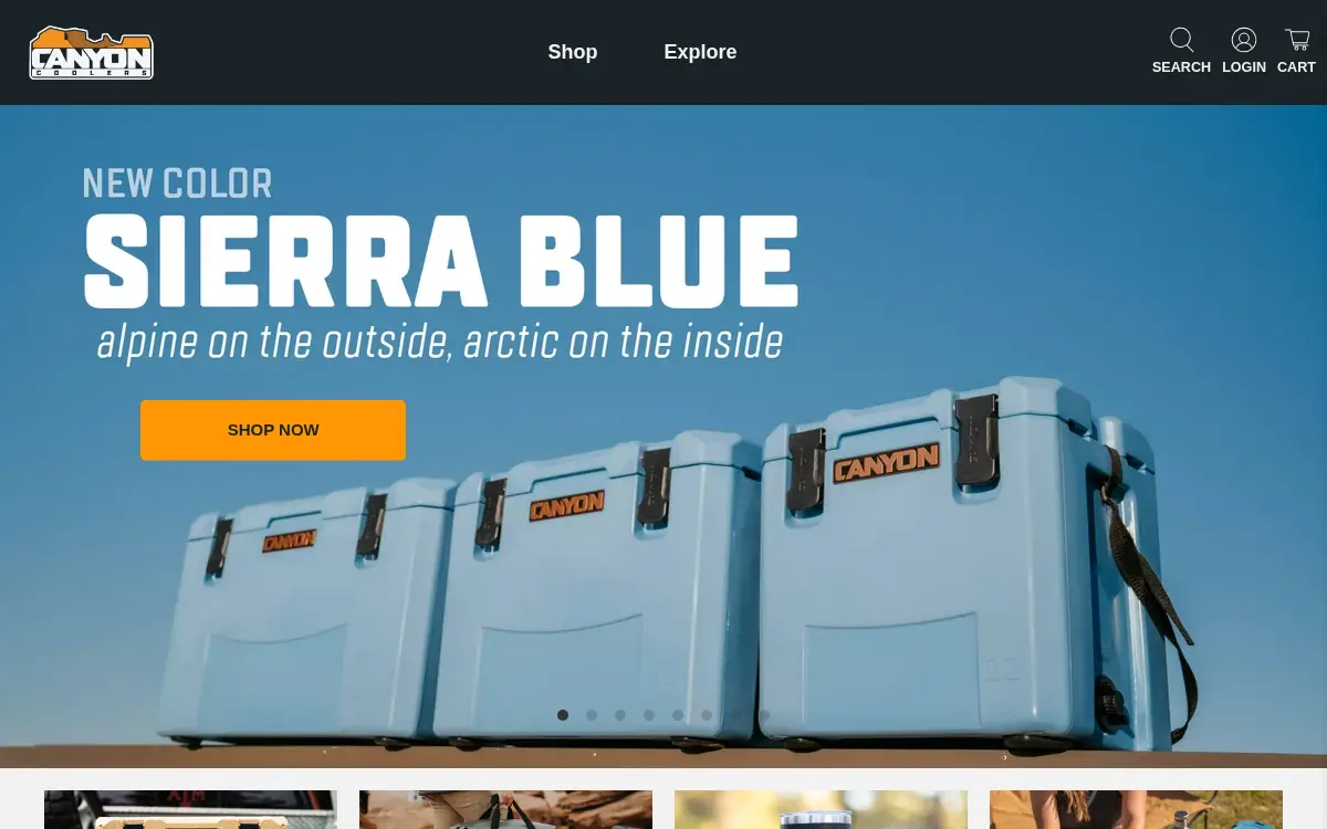 Homepage of Clara Canyon LLC