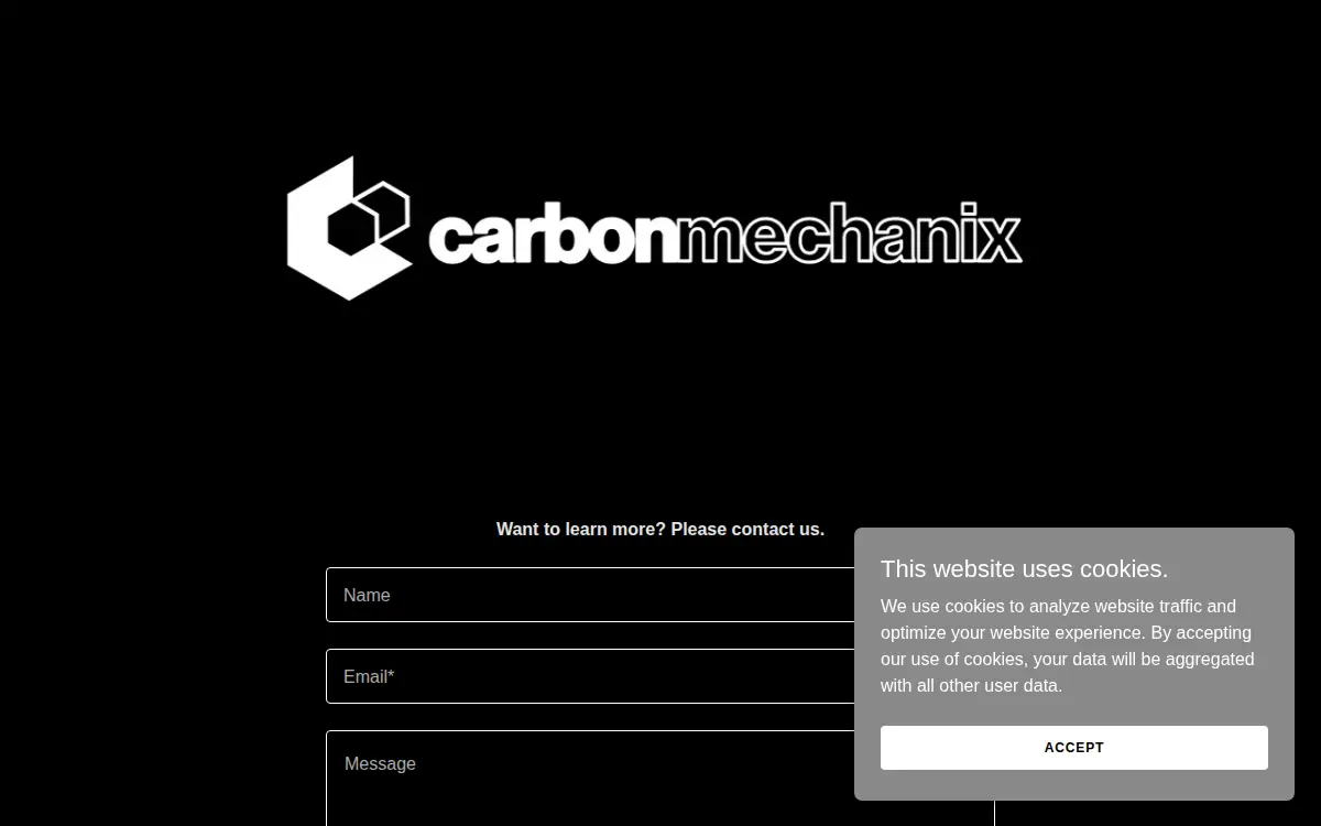 Homepage of Carbonmechanix INC