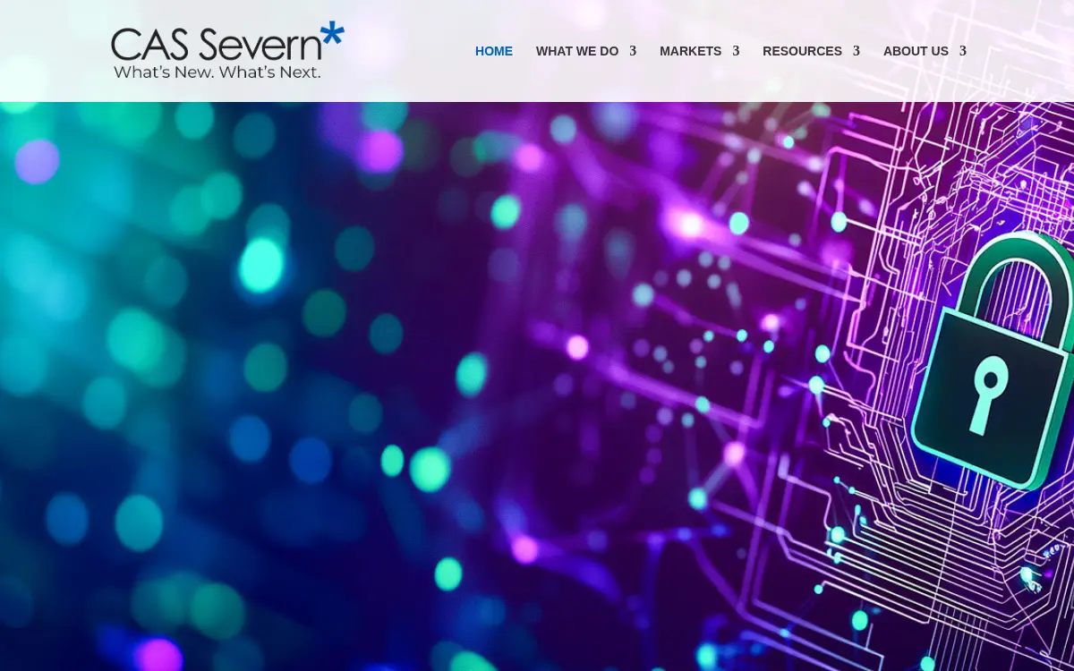 Homepage of Cas Severn, INC