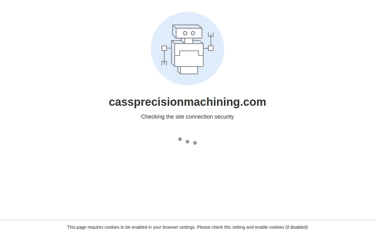 Homepage of Cass Screw Machine Products, LLC