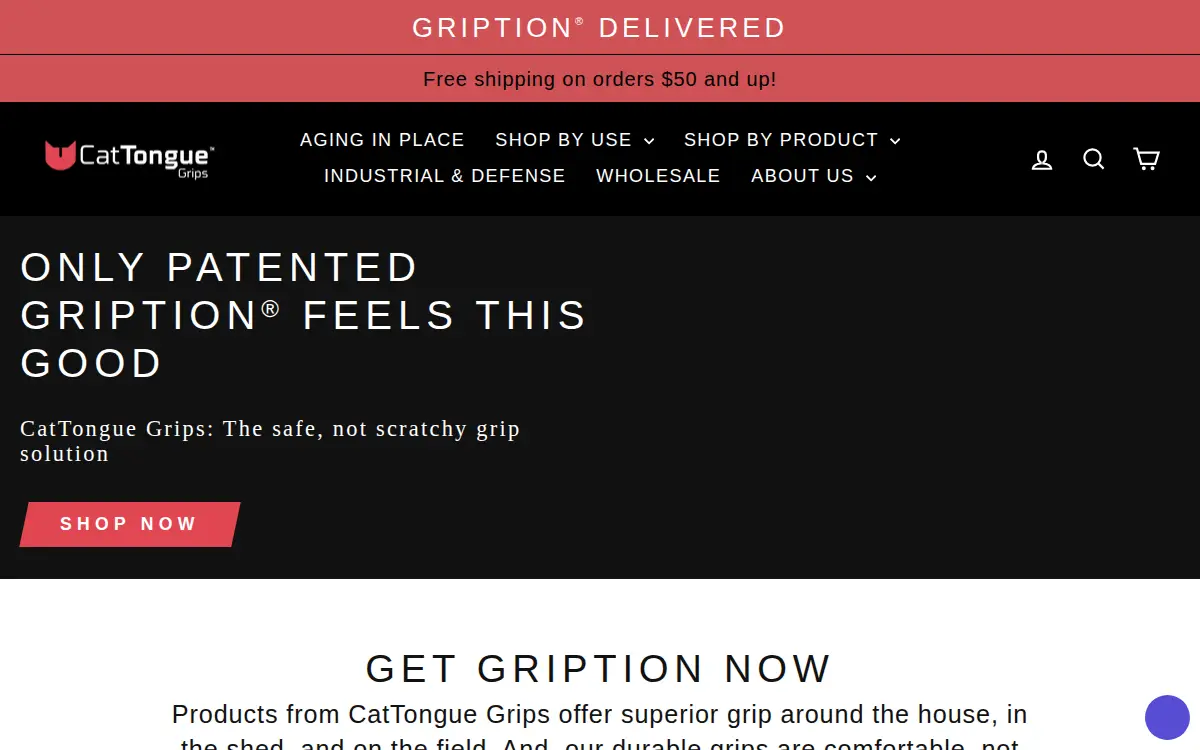 Homepage of Cat Tongue INC