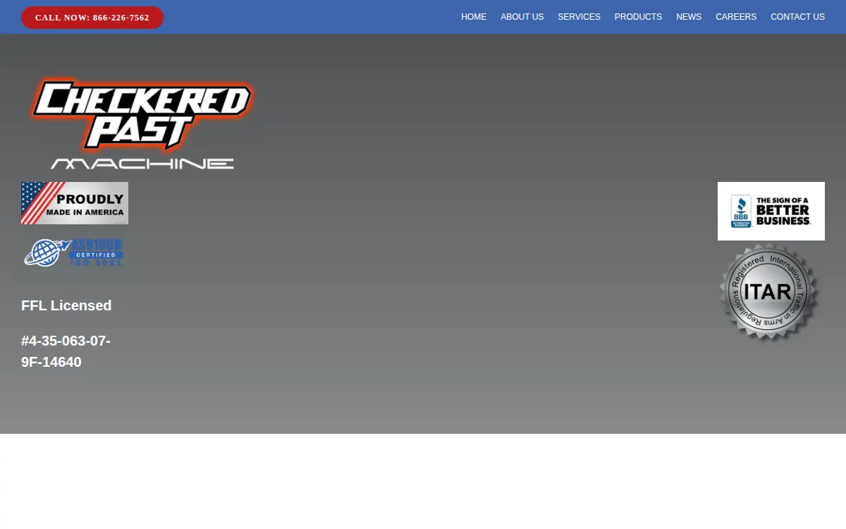 Homepage of Achates L.l.c.