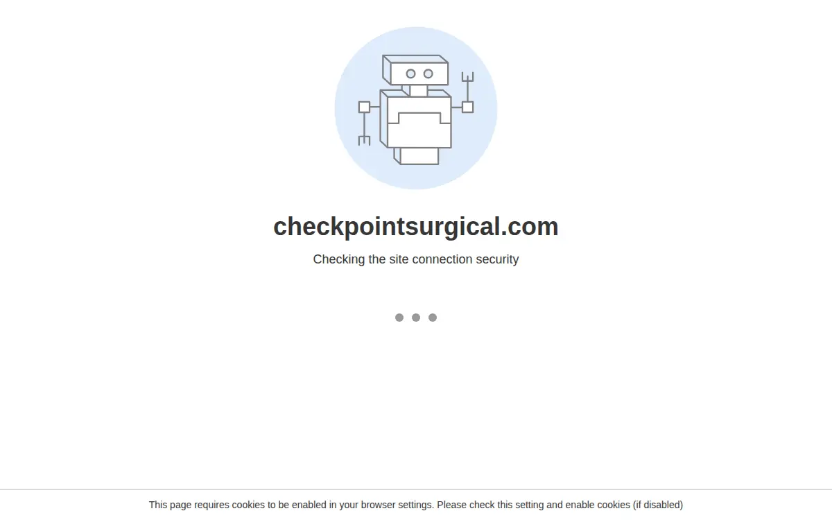 Homepage of Checkpoint Surgical INC