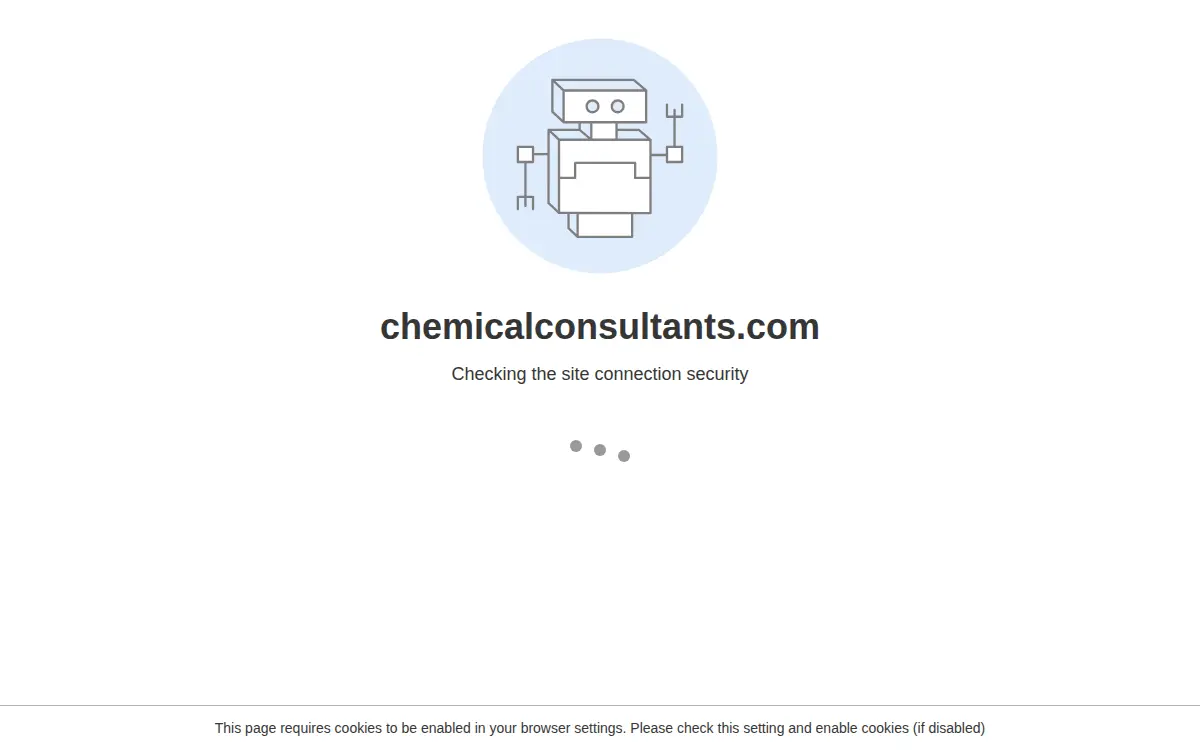 Homepage of Chemical Consultants LLC