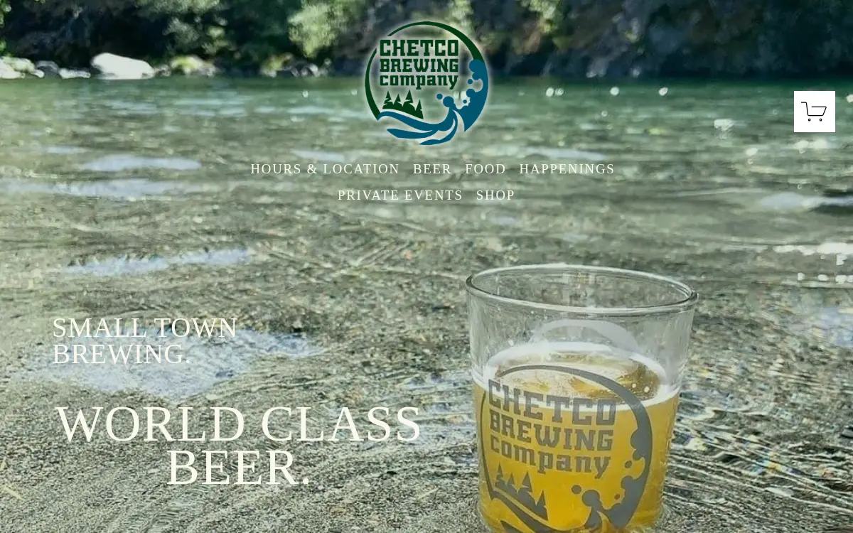 Homepage of Brookings Brewing Co, LLC
