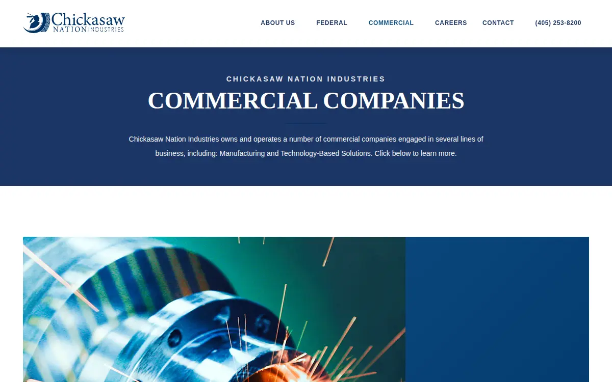 Homepage of Fbg, LLC