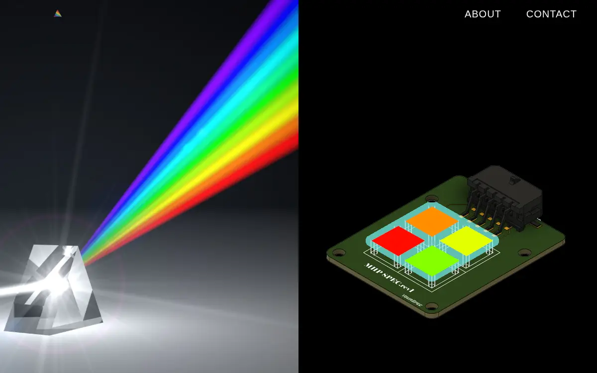Homepage of Chromatic Lighting, LLC